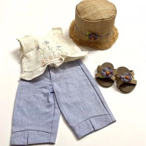 AMERICAN GIRL Doll Gardening Outfit I-Released 2002/Retired 2004